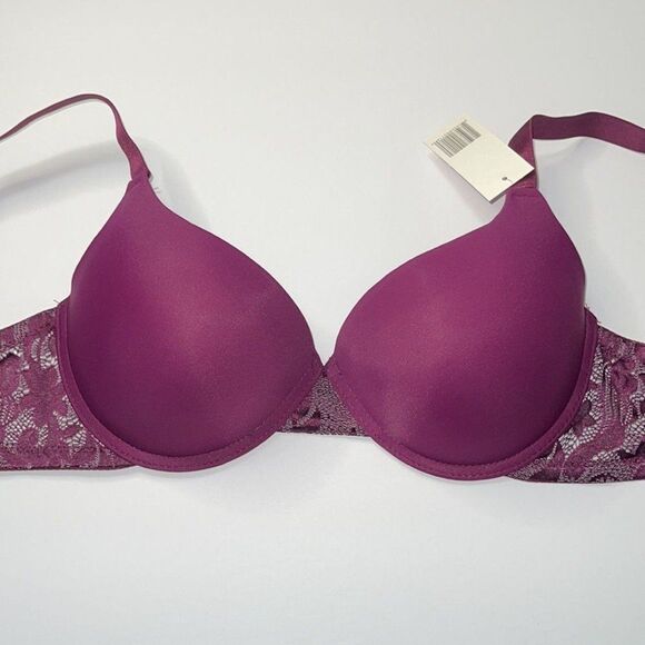 Comfort Fit Push Up Light Padded T- Shirt 3 Hooks Bra Full Covered Underwire. - Picture 2 of 12